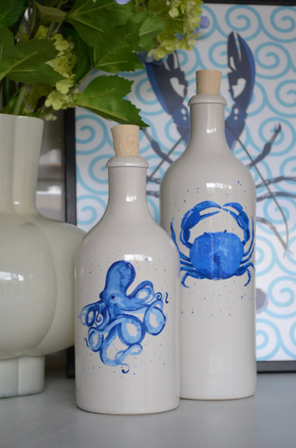 Oliedispenser krab blauw