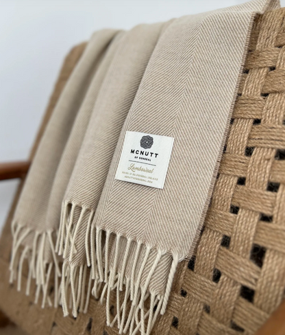 Merino wol Plaid | 100% Merino wol | McNutt of Donegal