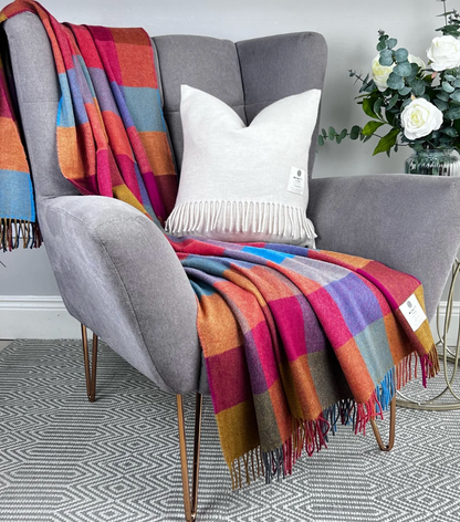 Merino wol Plaid | 100% Merino wol | McNutt of Donegal