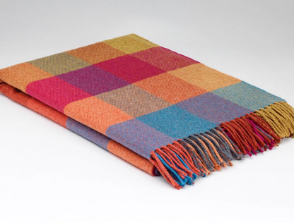 Merino wol Plaid | 100% Merino wol | McNutt of Donegal