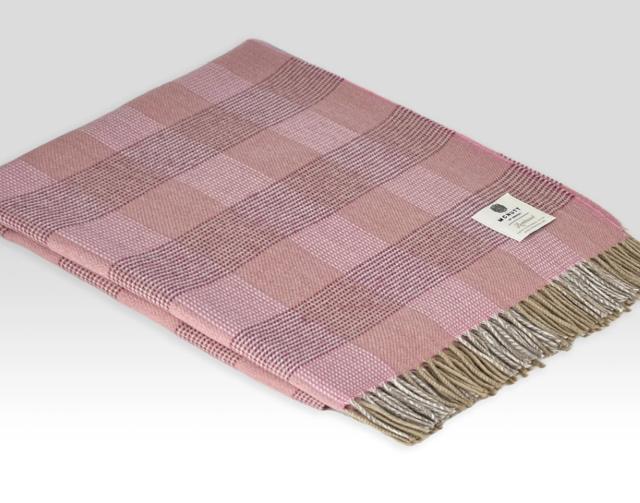 Merino wol Plaid | 100% Merino wol | McNutt of Donegal