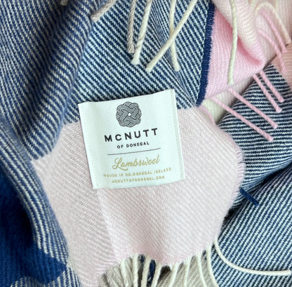 Merino wol Plaid | 100% Merino wol | McNutt of Donegal