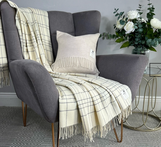 Merino wol Plaid | 100% Merino wol | McNutt of Donegal