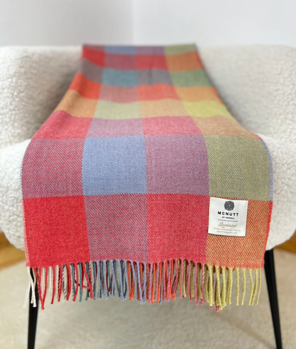 Merino wol Plaid | 100% Merino wol | McNutt of Donegal