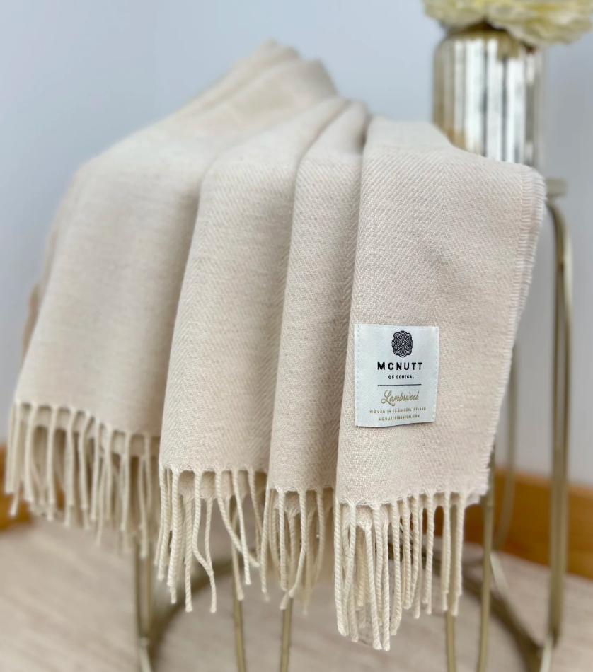 Merino wol Plaid | 100% Merino wol | McNutt of Donegal