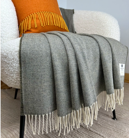 Merino wol Plaid | 100% Merino wol | McNutt of Donegal