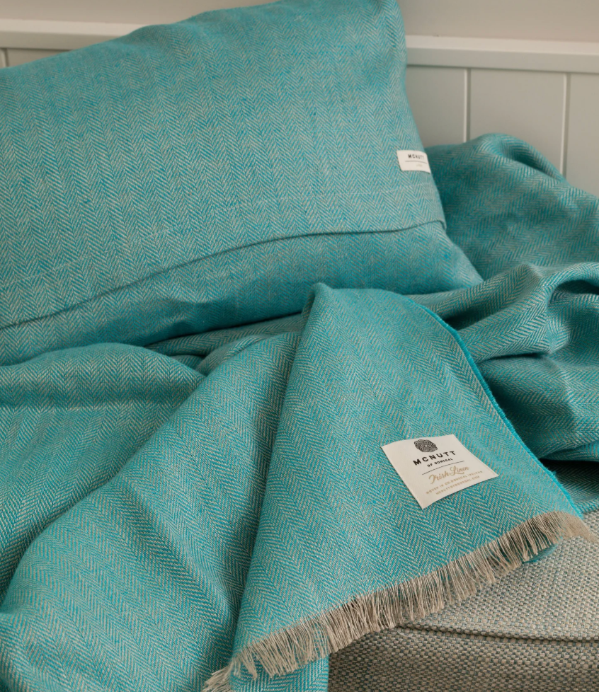 Iers Linnen Plaid | McNutt of Donegal