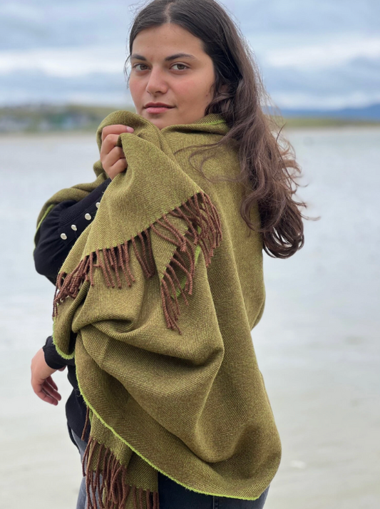 Merino lamswol Pashmina | McNutt of Donegal