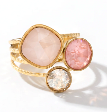 Ring Trio Swarovski Shine | Camps & Camps