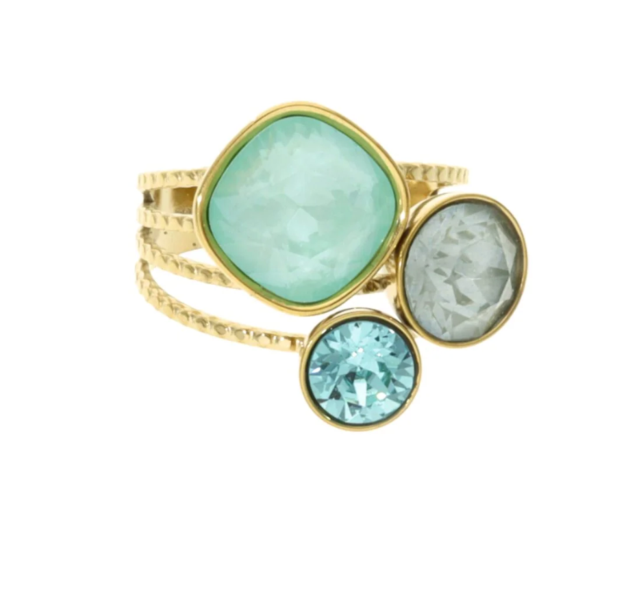 Ring Trio Swarovski Shine | Camps & Camps
