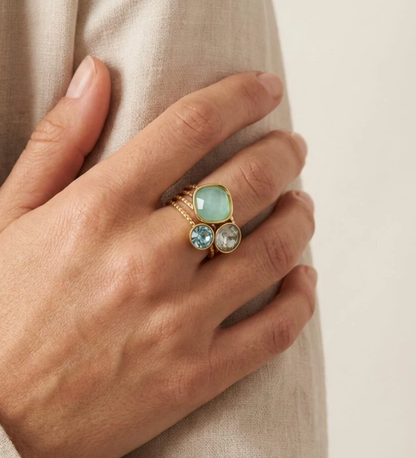 Ring Trio Swarovski Shine | Camps & Camps