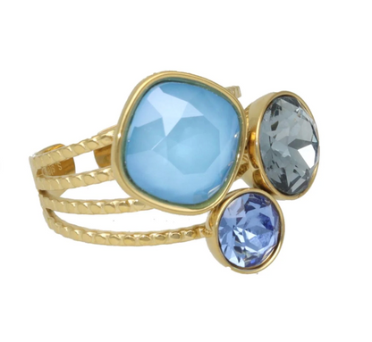 Ring Trio Swarovski Shine | Camps & Camps