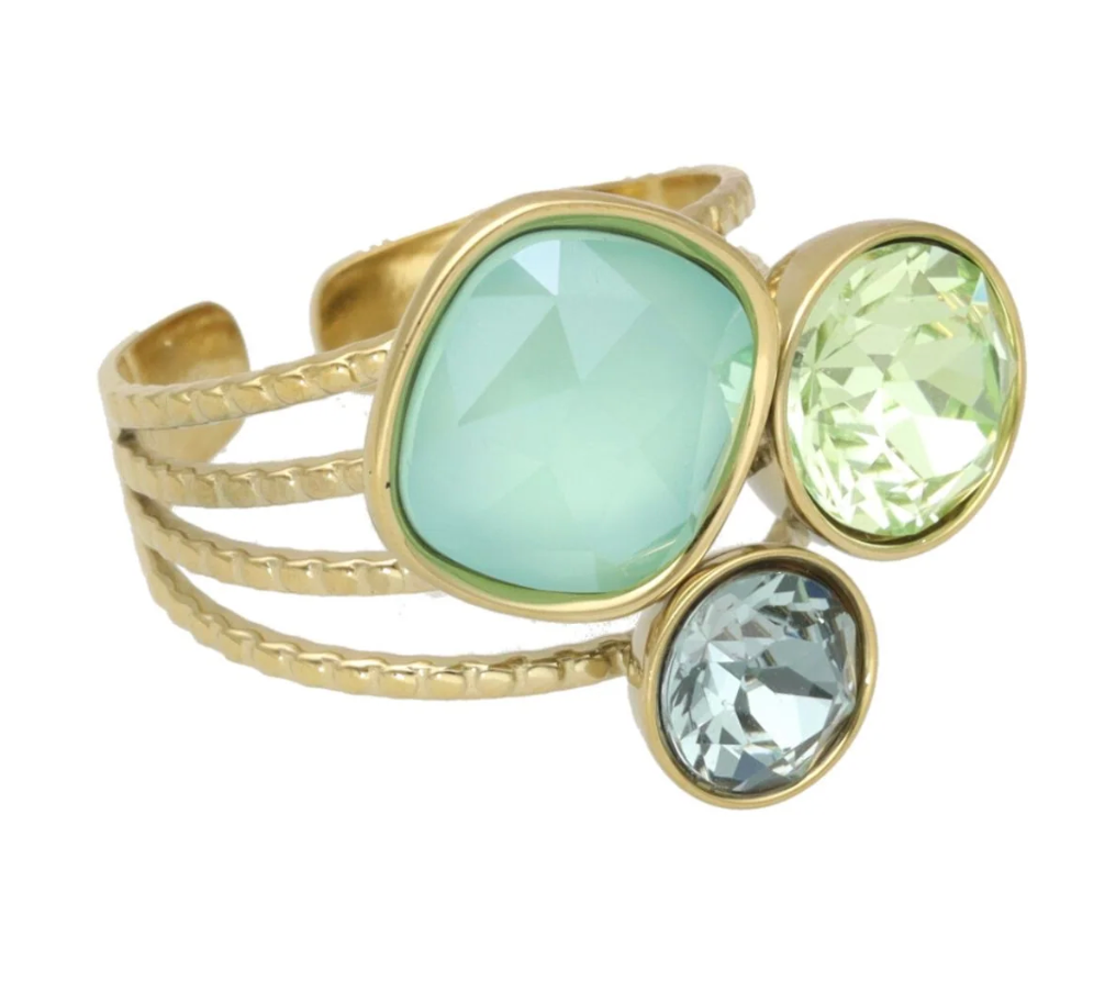 Ring Trio Swarovski Shine | Camps & Camps