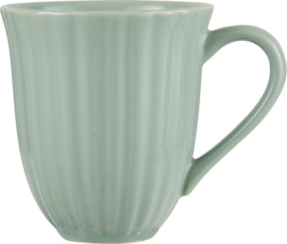 Becher mit Rillen